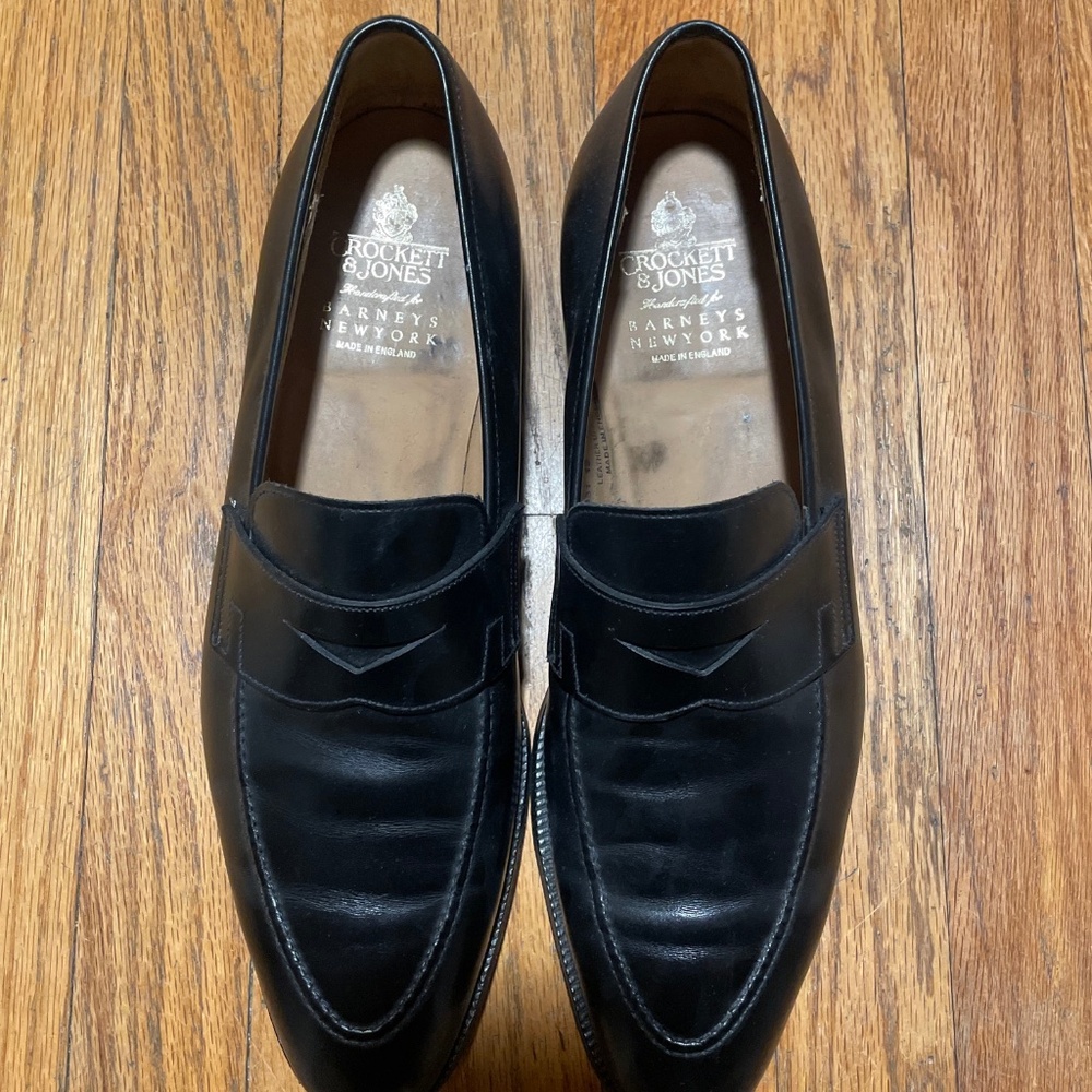 Crockett & Jones for Barney’s New York 11.5 D Sydney Loafer Made in England